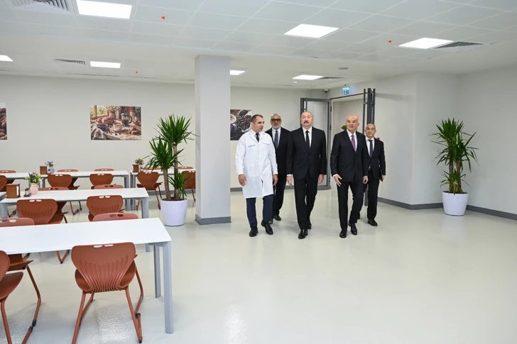 Media.az - Новости Азербайджана - Президент Ильхам Алиев принял участие в открытии фармпредприятия в Пираллахинском промпарке