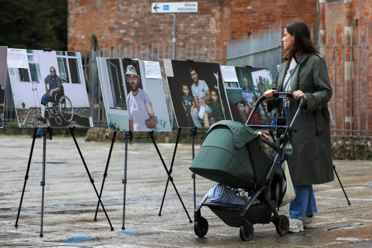 Фотовыставка «Мир без мин» прошла в Милане в рамках европейской кампании азербайджанского НПО