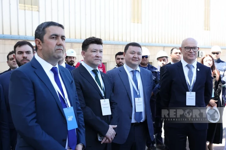 Media.az - Новости Азербайджана - На Бакинском судостроительном заводе заложен киль первого контейнеровоза для Каспия
