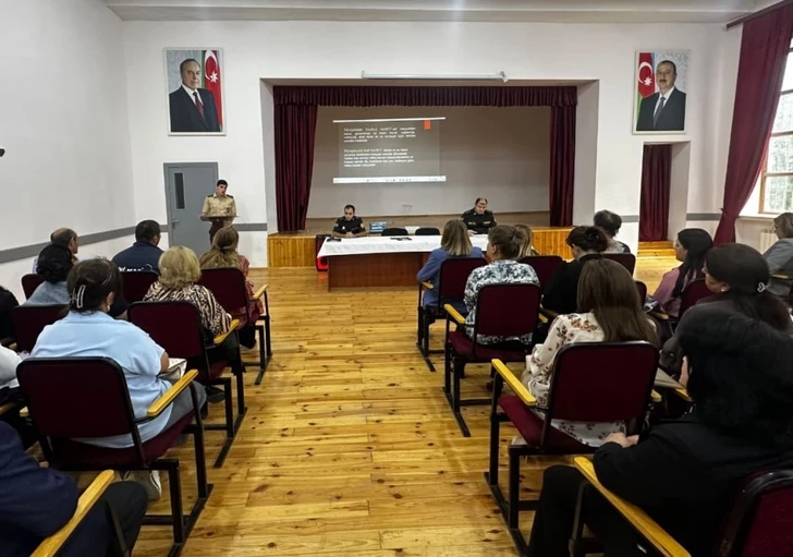 Media.az - Новости Азербайджана - В Азербайджане провели курсы гражданской обороны для классных руководителей