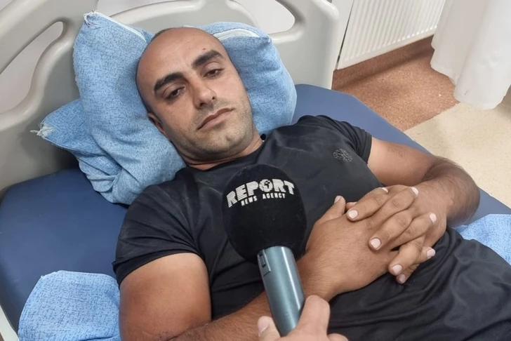 Пассажир рассказал об аварии автобуса Нахчыван–Баку