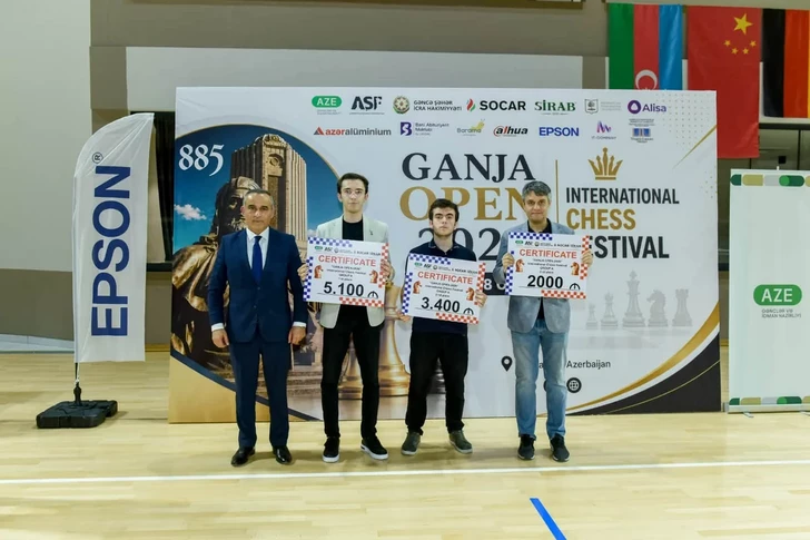Media.az - Новости Азербайджана - Завершился шахматный фестиваль Ganja Open - 2026