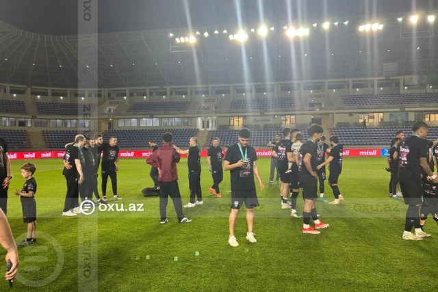 Media.az - Новости Азербайджана - Награжден клуб «Сабах», ставший обладателем Кубка Азербайджана по футболу