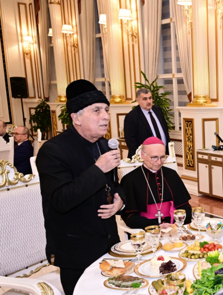 Media.az - Новости Азербайджана - Лейла Алиева и Арзу Алиева приняли участие в церемонии ифтара по случаю священного месяца Рамазан