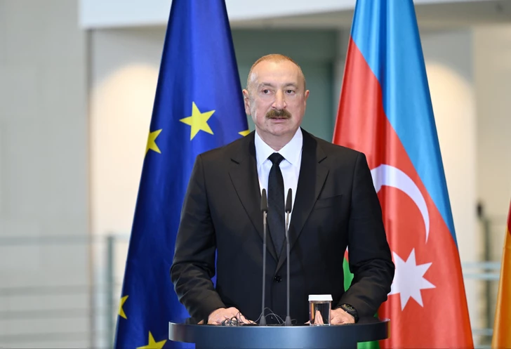 Президент: Азербайджано-германское сотрудничество по транзитным возможностям имеет большое значение