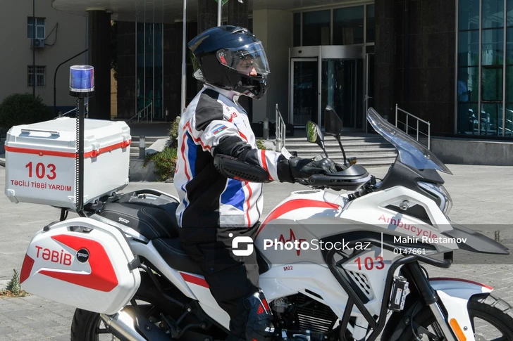 Media.az - Новости Азербайджана - Ambucycle: в Азербайджане впервые запустят мотоциклы скорой помощи