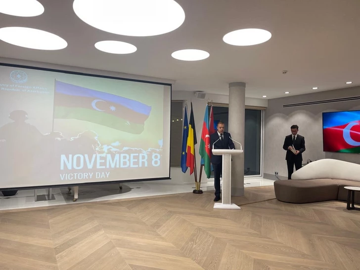 Media.az - Новости Азербайджана - Посольство Азербайджана в Бельгии отметило День Победы
