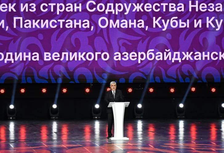 Media.az - Новости Азербайджана - Ильхам Алиев открыл III Игры стран СНГ в Гяндже