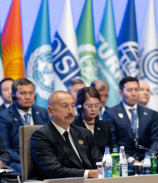Media.az - Новости Азербайджана - Президент Ильхам Алиев выступил на 7-м Саммите СВМДА
