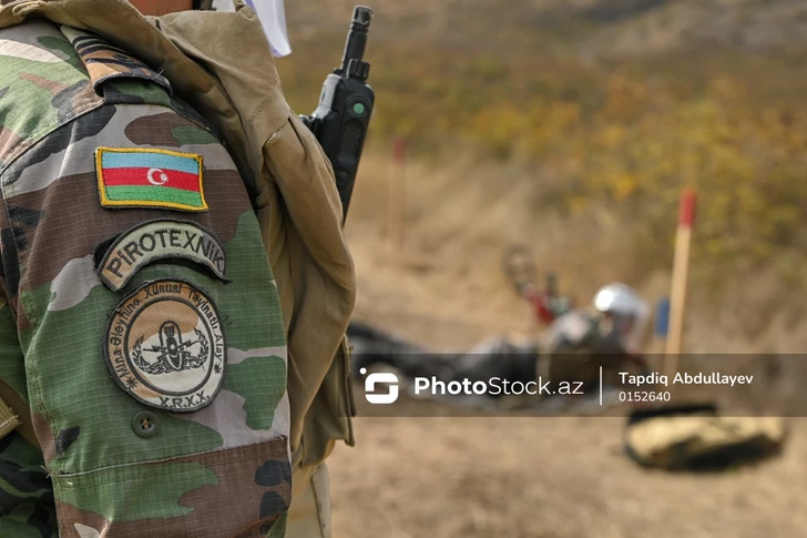 Media.az - Новости Азербайджана - Разминирование в Агдаме: саперам помогают дистанционно управляемые роботы