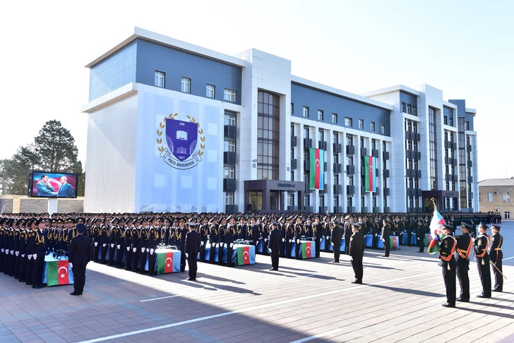 Media.az - Новости Азербайджана - В Академии полиции МВД Азербайджана первокурсники приняли присягу
