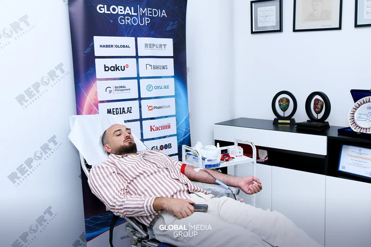 Media.az - Новости Азербайджана - Global Media Group внесла вклад в обеспечение запасов донорской крови в Азербайджане