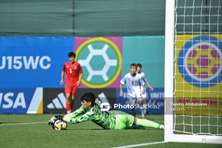 Азербайджан обыграл Израиль на чемпионате мира FIFA U-15 в Баку