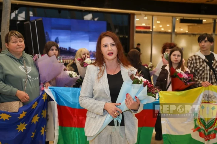 Media.az - Новости Азербайджана - Очередная группа украинских детей прибыла в Азербайджан на реабилитацию