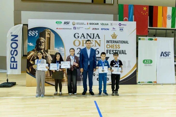 Завершился шахматный фестиваль Ganja Open - 2026