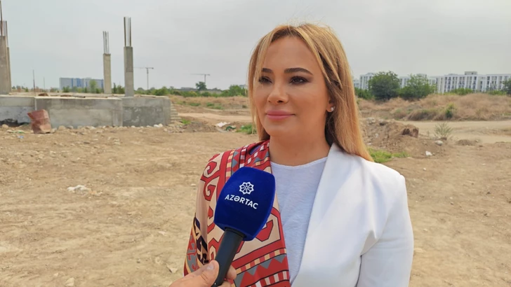 Media.az - Новости Азербайджана - В Агдаме продолжается строительство центрального парка