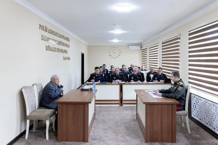 Media.az - Новости Азербайджана - Вилаят Эйвазов провел в Гёйчае очередной прием граждан и строевой смотр