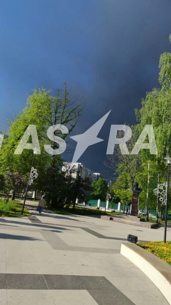 Media.az - Новости Азербайджана - В России зафиксирован черный дождь после атаки БПЛА на рязанский НПЗ