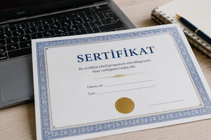 Сертификаты образовательных курсов в Азербайджане: юридическая сила и риски мошенничества