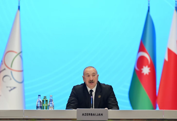 Media.az - Новости Азербайджана - Президент Ильхам Алиев выступил на 7-м Саммите СВМДА