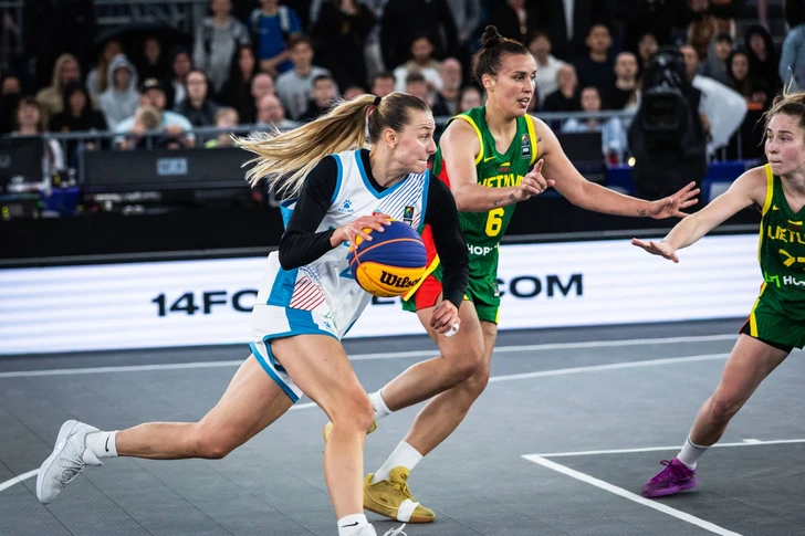 Женская сборная Азербайджана по баскетболу 3x3 вышла в финальную стадию Кубка Европы