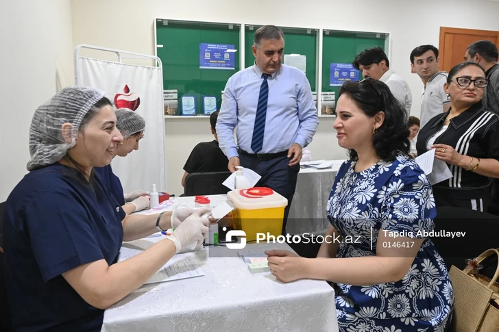 Media.az - Новости Азербайджана - В Азербайджанском институте теологии организована акция по сдаче крови в связи с днем Ашуры
