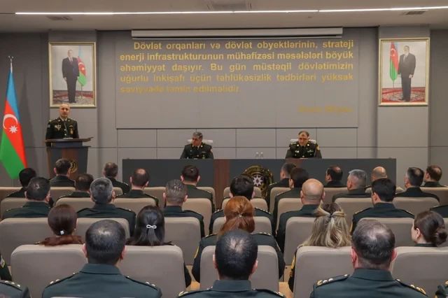 Media.az - Новости Азербайджана - В Госагентстве по охране стратегических объектов почтили память Гейдара Алиева