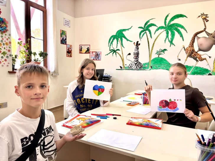 Media.az - Новости Азербайджана - Экскурсии и психологическая поддержка: в Азербайджане продолжается реабилитация украинских детей