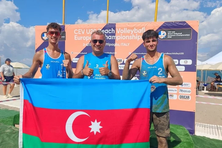 Азербайджанские волейболисты улучшили результат на чемпионате Европы