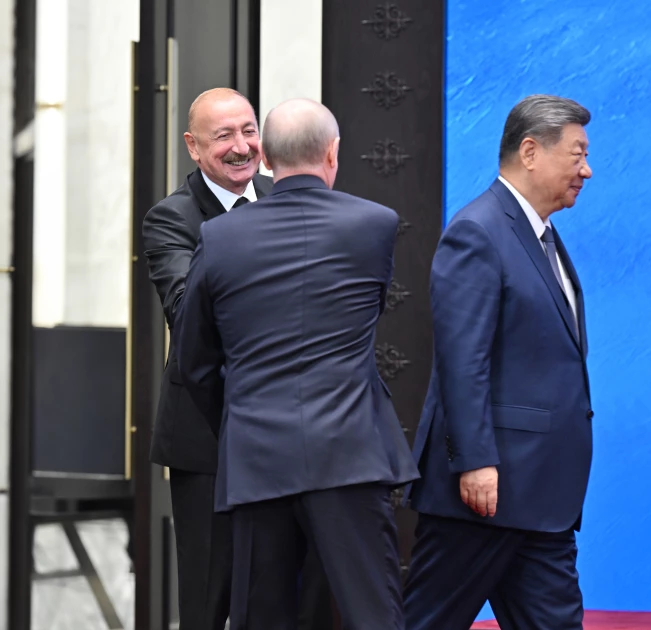Media.az - Новости Азербайджана - Президент Ильхам Алиев выступил на встрече в формате «ШОС плюс» в Бишкеке