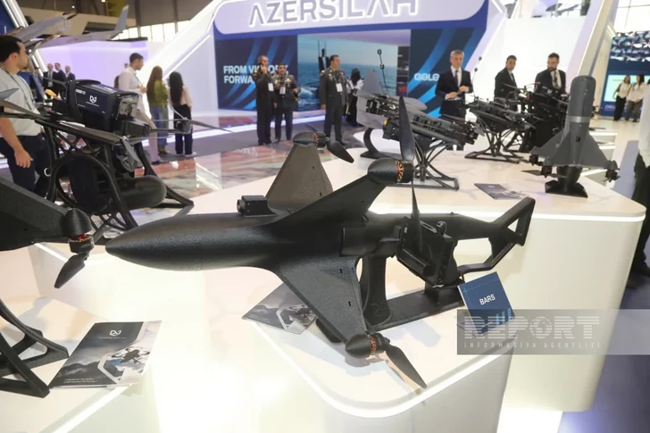 На выставке ADEX 2026 в Баку представили новый азербайджанский дрон-перехватчик