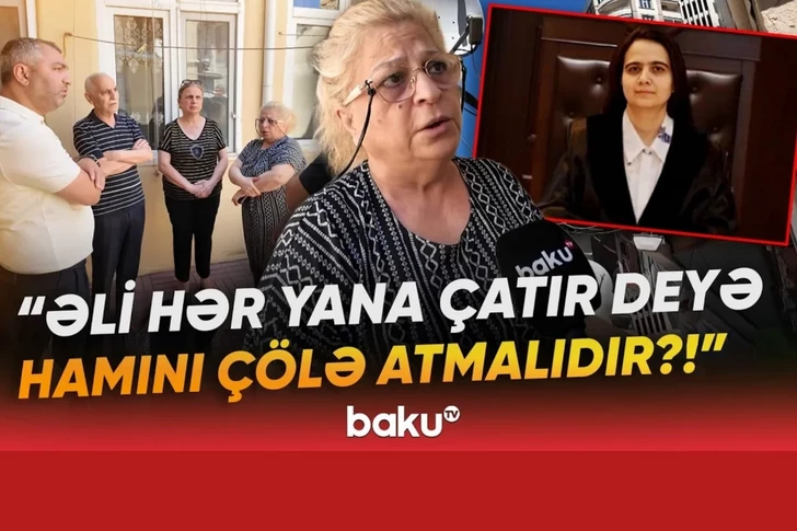 В Баку судья требует выселить из дома семью, которая проживает в нем около 70 лет