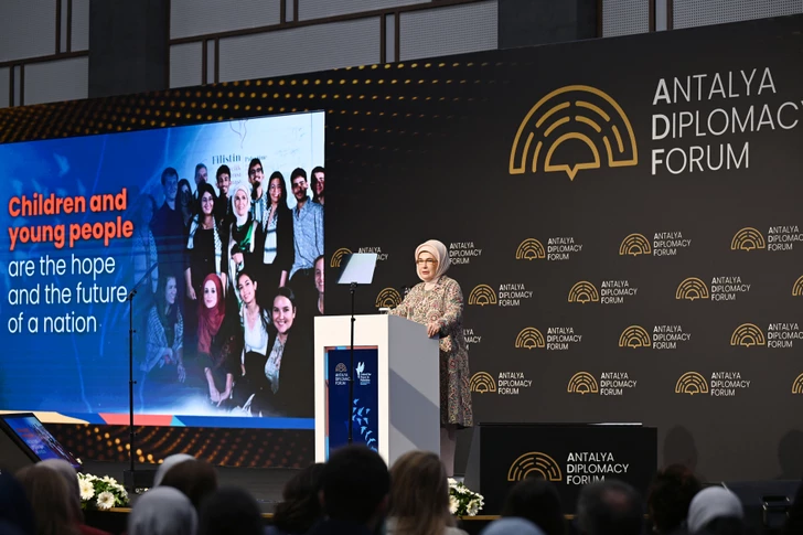 Media.az - Новости Азербайджана - Мехрибан Алиева приняла участие в панельной дискуссии в рамках Анталийского дипломатического форума