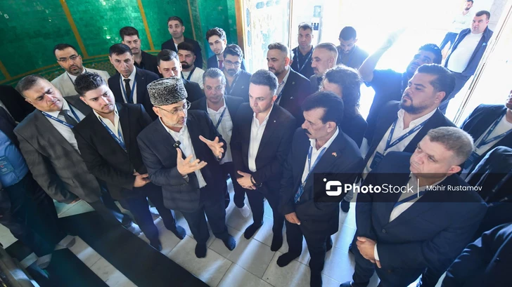 Media.az - Новости Азербайджана - Азербайджанские религиозные деятели из Турции, Грузии и Ирака посетили парк Победы в Баку