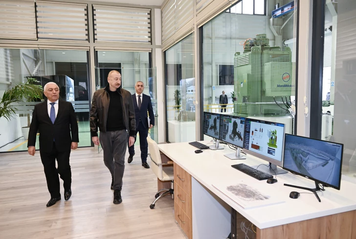 Media.az - Новости Азербайджана - Президент Ильхам Алиев принял участие в открытии ГЭС «Гозлукёрпю» в Агдеринском районе