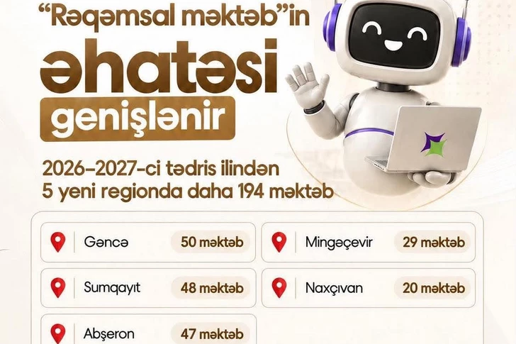 Media.az - Новости Азербайджана - В Азербайджане расширяется охват платформы «Цифровая школа»