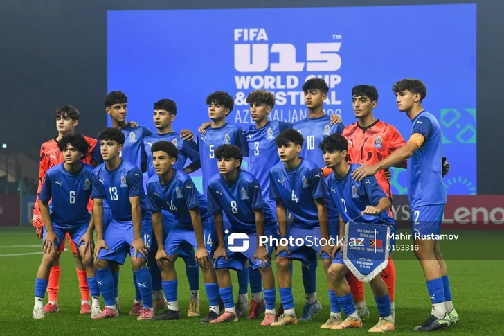 Сборная Азербайджана стартовала на чемпионате мире FIFA U-15 c крупной победы