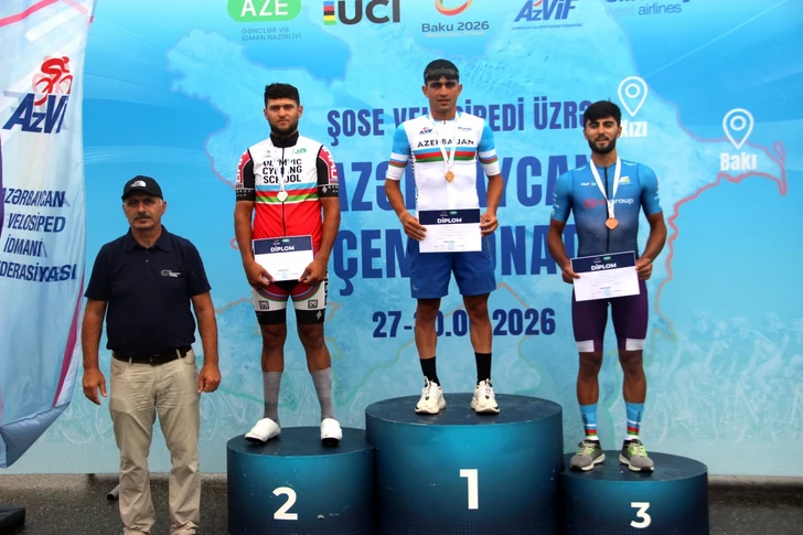 Media.az - Новости Азербайджана - Старт чемпионата Азербайджана по шоссейному велоспорту: определились первые победители
