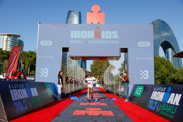 Media.az - Новости Азербайджана - В рамках Alufar IRONMAN 70.3 Baku прошли соревнования IRONKIDS и Fun Run
