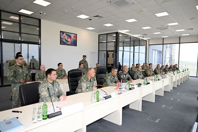 Media.az - Новости Азербайджана - В Баку прошли совместные учения военнослужащих Азербайджана и Турции
