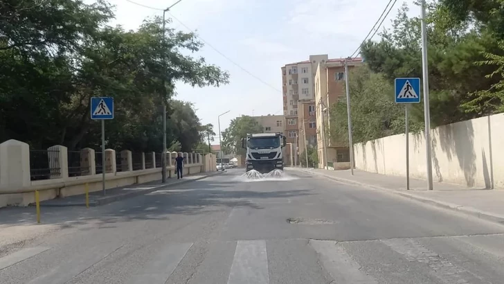 Media.az - Новости Азербайджана - В Баку провели общегородской субботник