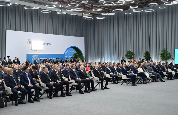 Media.az - Новости Азербайджана - Президент Ильхам Алиев выступил на церемонии открытия 31-го Бакинского энергетического форума