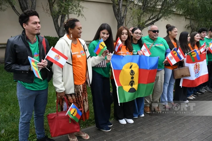 Media.az - Новости Азербайджана - В Баку прошла акция в поддержку юных футболистов Новой Каледонии и Французской Полинезии