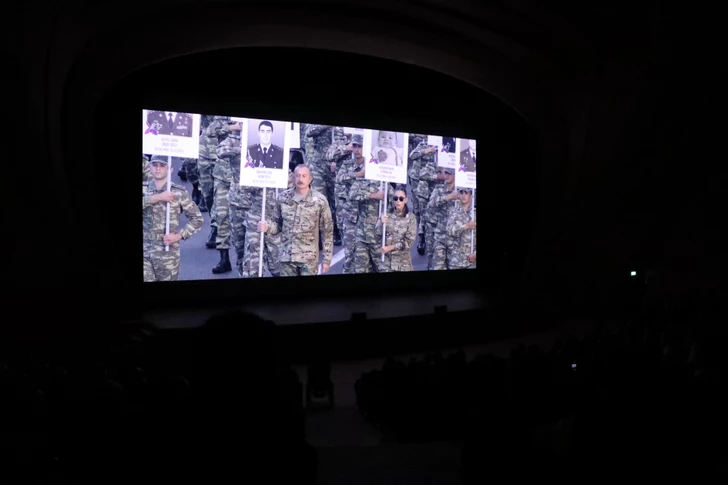 Media.az - Новости Азербайджана - В Центре Гейдара Алиева состоялась презентация художественного фильма «44»