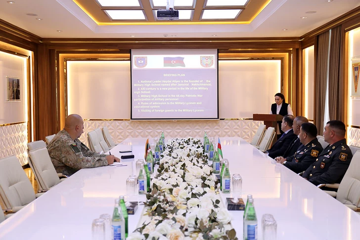Media.az - Новости Азербайджана - Делегация Военной академии Литвы посетила Азербайджан