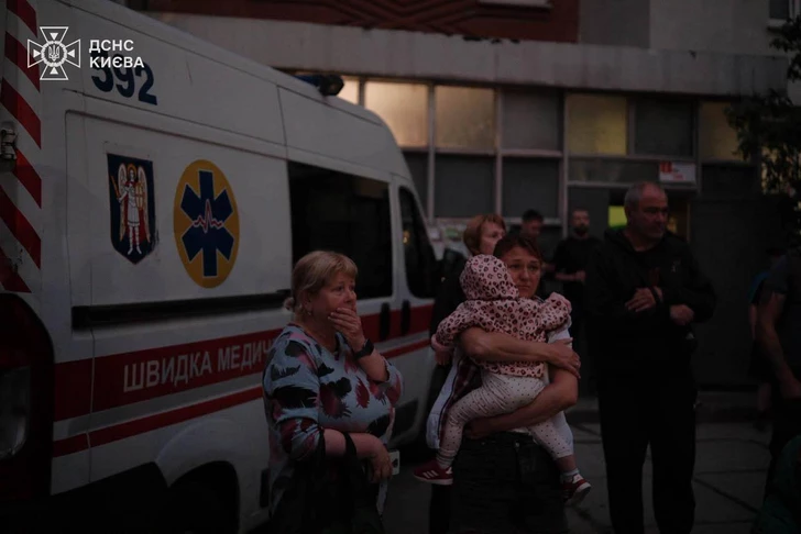 Media.az - Новости Азербайджана - Ночная атака на Киев: число погибших возросло до 10 человек