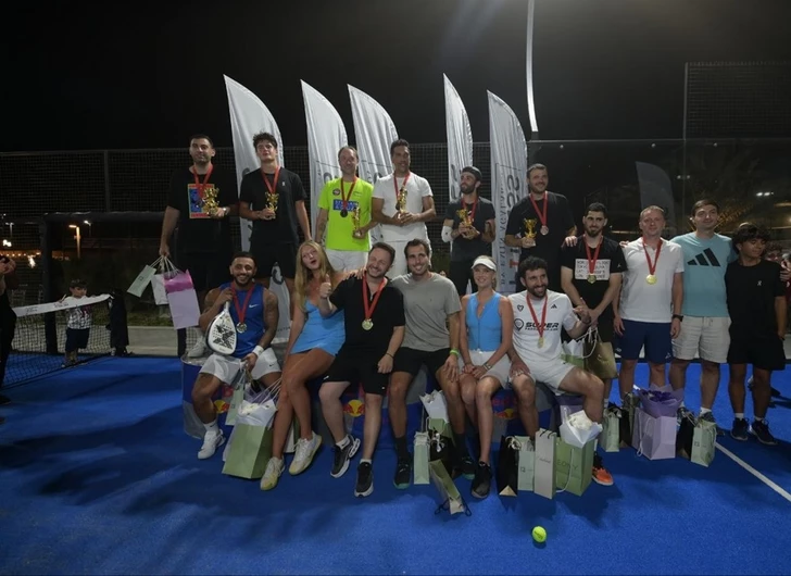 В Баку прошел звездный турнир по паделу Crocus Fitness Padel Cup