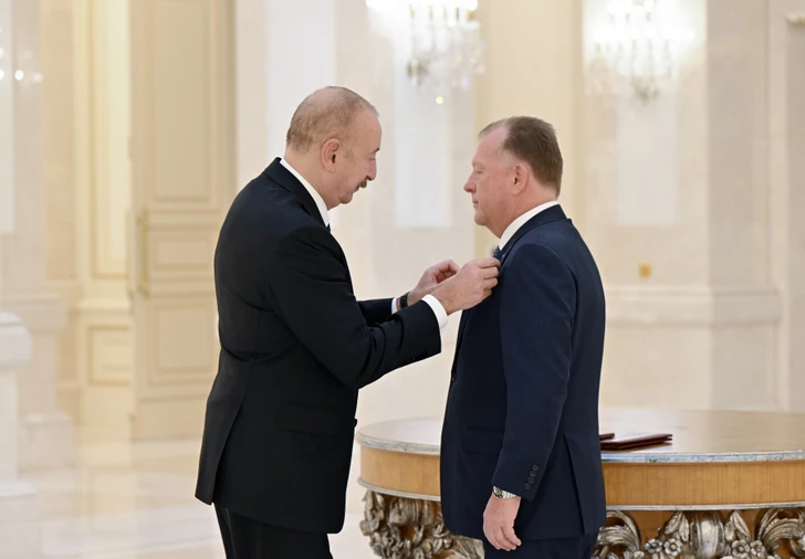 Media.az - Новости Азербайджана - Президент Ильхам Алиев принял президента Международной федерации дзюдо