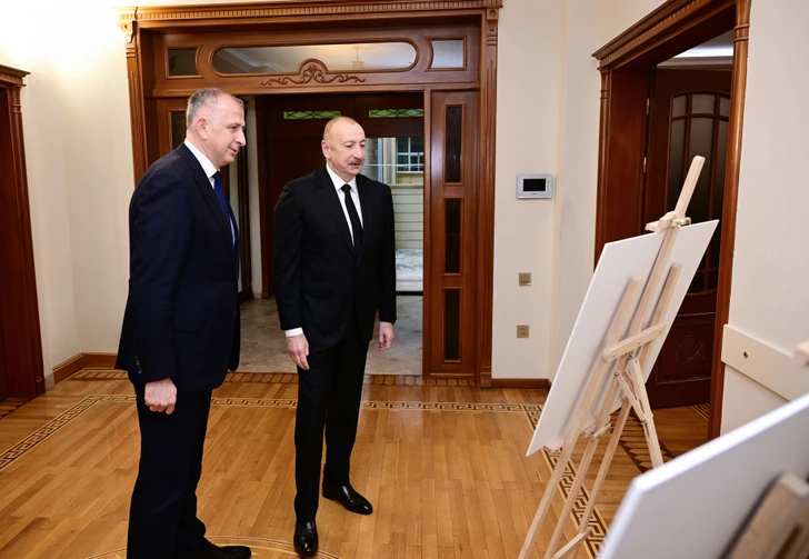 Media.az - Новости Азербайджана - Президент Ильхам Алиев побывал в посольстве Грузии в Азербайджане и выразил соболезнования