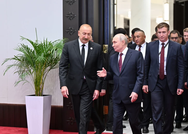 Media.az - Новости Азербайджана - Президент Ильхам Алиев выступил на встрече в формате «ШОС плюс» в Бишкеке